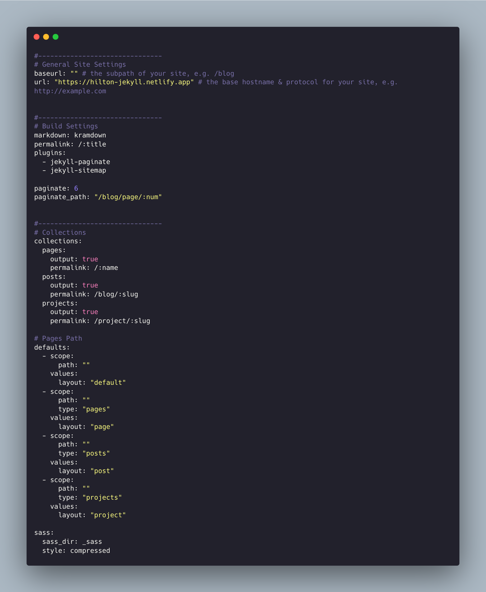 config